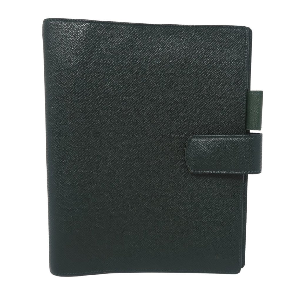 LOUIS VUITTON TAIGA LEATHER GREEN AGENDA GM